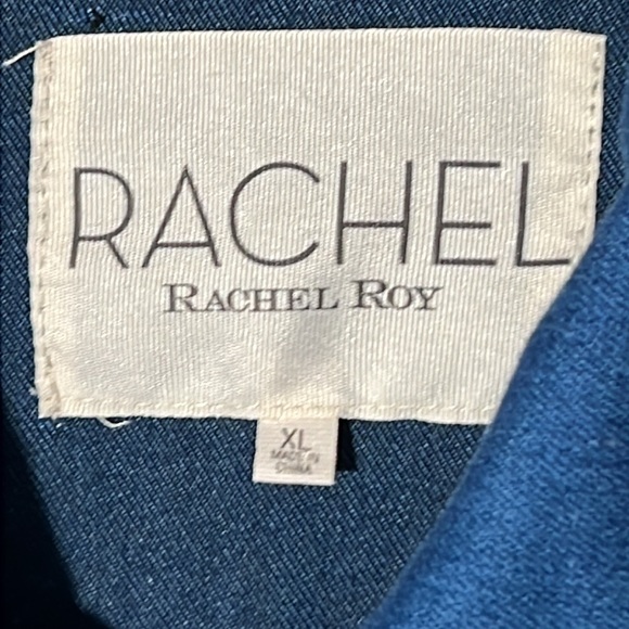 RACHEL Rachel Roy Cropped Denim Jacket - Picture 7 of 8